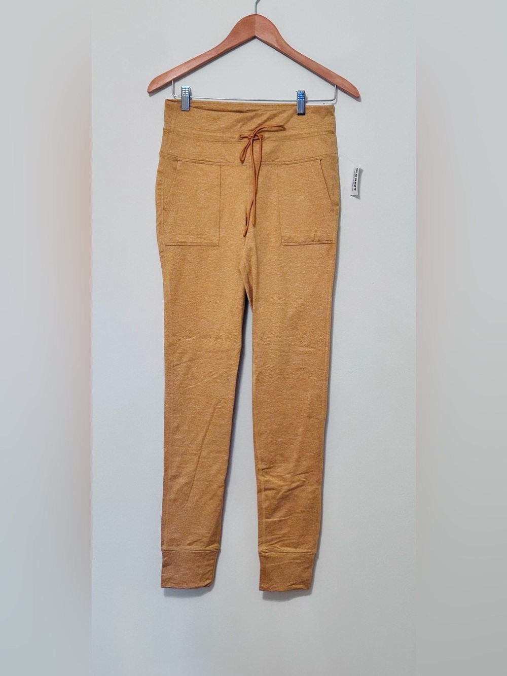 Old Navy Sunflower Heathered Yellow Cozecore Highwaisted Jogger Leggings, NWT’s